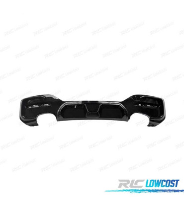 DIFFUSORE BMW F20 LCI 15- LOOK CS NERO LUCIDO