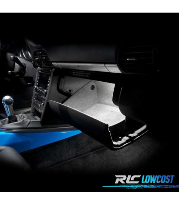 KIT 16 LAMPADE LED INTERNE PER PORSCHE BOXSTER 987 BASE S 05-11