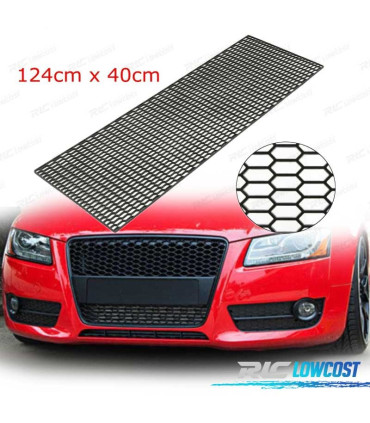 GRIGLIA PARAURTI UNIVERSALE IN ABS NERO