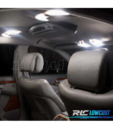 KIT 16 LAMPADE LED INTERNE PER MERCEDES CLK CLASSE W208 CLK320 CLK430 CLK55 AMG 98-02
