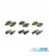 KIT 8 LAMPADE LED INTERNE PER HONDA ACCORD 98-02