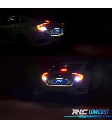 KIT 11 LAMPADE LED INTERNE PER HONDA CIVIC 10TH GEN 16-