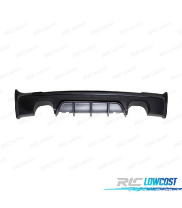 DIFFUSORE BMW F22 F23 LOOK M PERFORMANCE NERO OPACO OO---OO