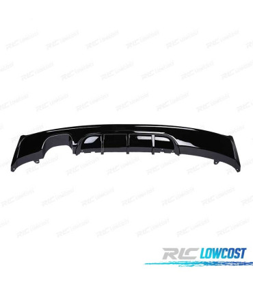 DIFFUSORE BMW F22 13-15 LOOK M PERFORMANCE NERO LUCIDO