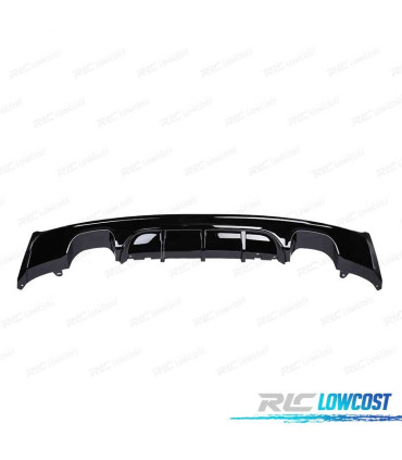 DIFUSORE BMW F22 13-15 LOOK M PERFORMANCE NERO LUCIDO