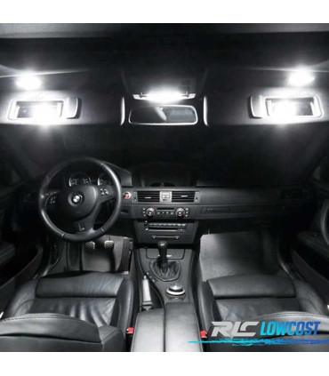 KIT 18 LAMPADE LED INTERNE BMW SERIE 1 E88 CONVERTIBILE CABRIOLET 118I 120D 120I 123D 125I 128I 135I