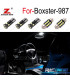 KIT 16 LAMPADE LED INTERNE PER PORSCHE BOXSTER 987 BASE S 05-11