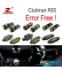 KIT 17 LAMPADE LED INTERNE PER MINI COOPER CLUBMAN R55 2008-2015