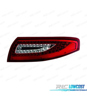 FANALI PORSCHE 911 996 97-05 LED ROSSO CROMATO