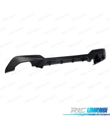 DIFFUSORE BMW G20 G21 19- LOOK MP COMPETITION NERO OPACO