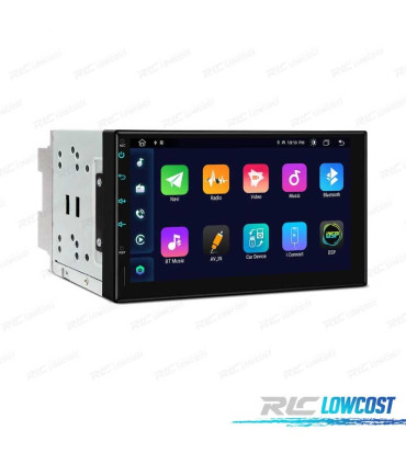 RADIO GPS ANDROID 12 HD TATTILE BLUETOOTH USB SD