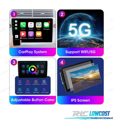 RADIO GPS ANDROID 11 PER MAZDA 3 LCD TOUCH 7"