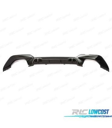 DIFFUSORE BMW G20 G21 19- LOOK M PERFORMANCE COMPETITION NERO LUCIDO