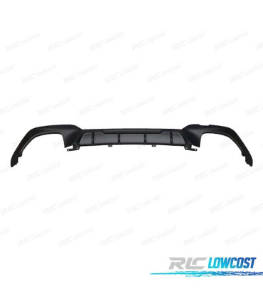 DIFFUSORE BMW G20 G21 19- LOOK MP COMPETITION NERO OPACO