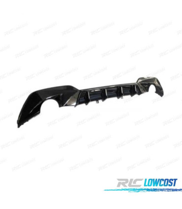 DIFFUSORE BMW G20 G21 19-22 LOOK M PERFORMANCE SPEED NERO LUCIDO
