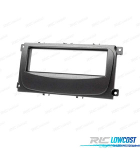 TELAIETTO 1 DIN PER FORD FOCUS MONDEO SMAX CMAX GALAXY KUGA NERO