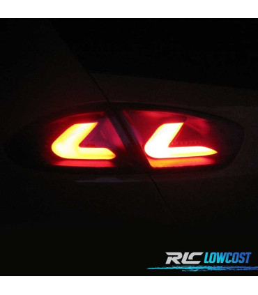 FANALI PER SEAT LEON II 09-13 CARDNA FULL LED NERO AFFUMICATO