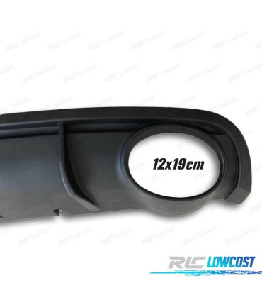 DIFFUSORE PER AUDI A6 C7 4G 11-14 LOOK RS6