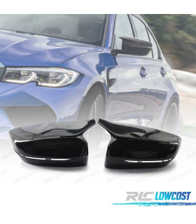 CALOTTE SPECCHIETTI BMW G30 G31 G11 G12 15- LOOK M NERO LUCIDO
