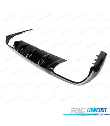 DIFFUSORE MERCEDES CLASSE E C238 16- AMG NERO LUCIDO LOOK E63 + TERMINALI DI SCARICO