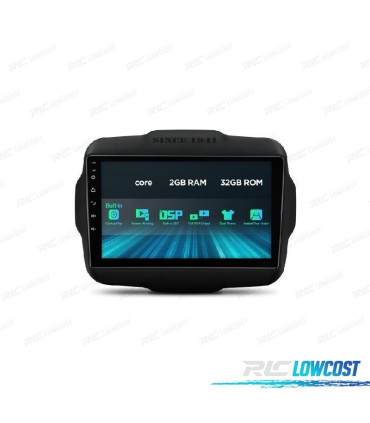 RADIO GPS ANDROID 12 PER JEEP RENEGADE 15-20