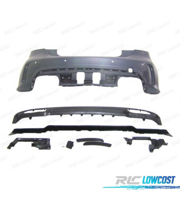 PARAURTI POSTERIORE MERCEDES CLASSE A W176 12-18 LOOK AMG A45 PDC