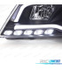 FARI AUDI A3 8P 08-12 LUCE DIURNA A TUBO FONDO NERO