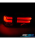 FANALI BMW X5 E70 07-10 LED LIGHT BAR FUMÉ