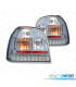 FANALI PER VOLKSWAGEN VW GOLF MK3 91-97 LED FONDO CROMATO