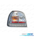 FANALI PER VOLKSWAGEN VW GOLF MK3 91-97 LED FONDO CROMATO