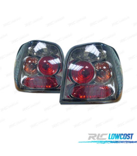 FANALI PER VOLKSWAGEN VW POLO 6N2 99-01 LOOK LEXUS FUMÉ