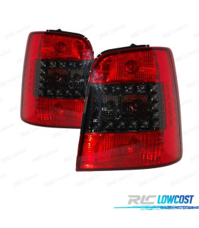 FANALI PER VOLKSWAGEN VW TOURAN 03-06 LED ROSSO