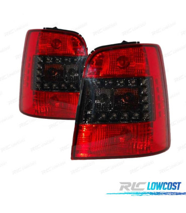 FANALI PER VOLKSWAGEN VW TOURAN 03-06 LED ROSSO