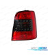 FANALI PER VOLKSWAGEN VW TOURAN 03-06 LED ROSSO