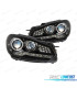 FARI VOLKSWAGEN VW GOLF MK6 09-13 LED NERO