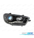 FARI PER VOLKSWAGEN VW SCIROCCO 08-13 DRL NERO