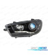 FARI PER VOLKSWAGEN VW SCIROCCO 08-13 DRL NERO