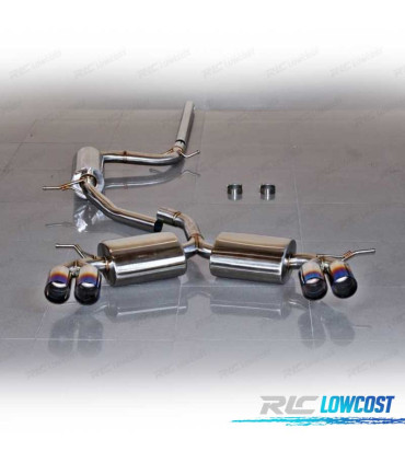 LINEA DI SCARICO PER VOLKSWAGEN VW GOLF 6 1.4 BLU BRUCIATO