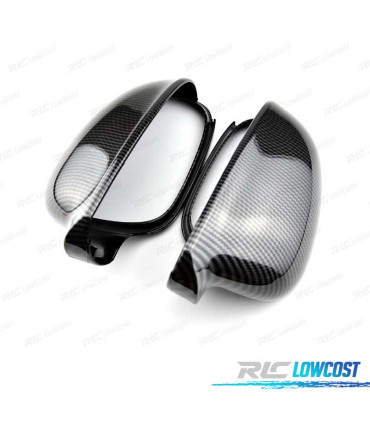 GUSCIO SPECCHI PER VOLKSWAGEN VW GOLF 5 03-08 CARBONIO