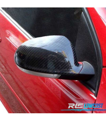 GUSCIO SPECCHI PER VOLKSWAGEN VW GOLF 5 03-08 CARBONIO
