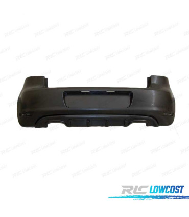 PARAURTI POSTERIORE VOLKSWAGEN VW GOLF MK6 DOPPIA USCITA