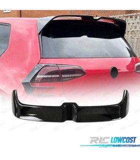 SPOILER VOLKSWAGEN VW GOLF 7 7.5 GTI GTD LOOK OETTINGER NERO LUCIDO
