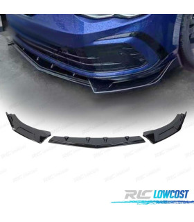 SPOILER LIP VOLKSWAGEN VW GOLF 8 R LINE NERO LUCIDO