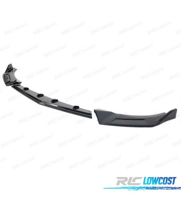SPOILER LIP VOLKSWAGEN VW GOLF 8 R LINE NERO LUCIDO