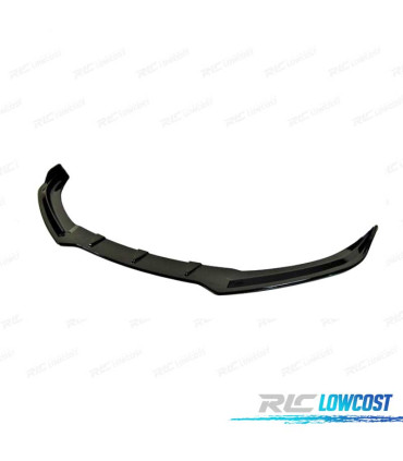 SPOILER LIP PER VOLKSWAGEN VW SCIROCCO R20 08-13 NERO LUCIDO