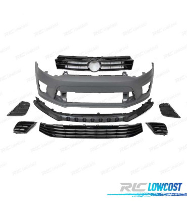 PARAURTI ANTERIORE VOLKSWAGEN VW POLO 09-17 LOOK WRC