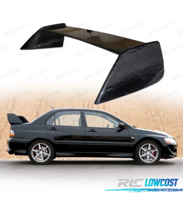 SPOILER ALARE PER MITSUBISHI LANCER EVO VIII IX IN CARBONIO