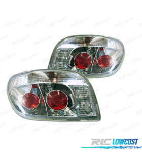 FANALI PER TOYOTA YARIS 98- FONDO CROMATO