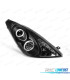 FARI PER TOYOTA CELICA 01-07 ANGEL EYES SFONDO NERO