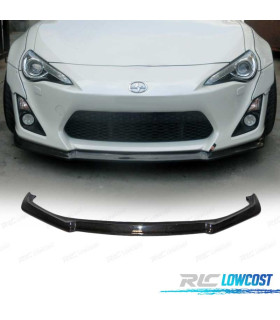 SPOILER LIP PER TOYOTA GT 86 IN CARBONIO